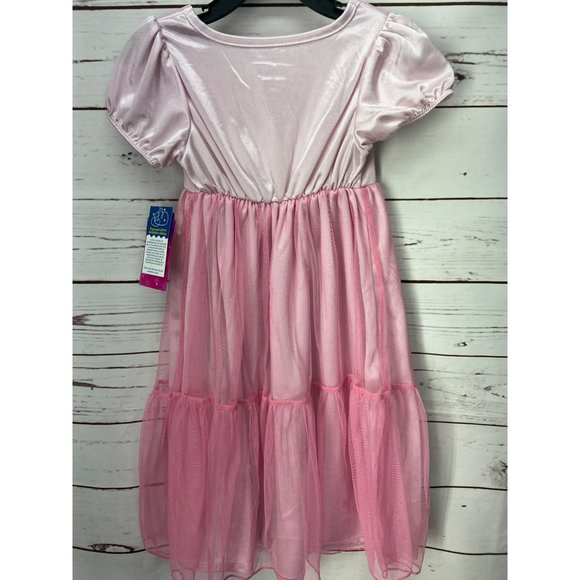Disney Beautiful Pink Princess Shimmery Tulle Fancy Nightgown Size 3T - Picture 2 of 8